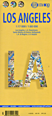 Los Angeles 1:17t mapa Borch