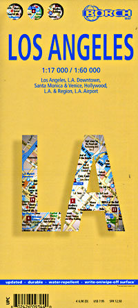 Los Angeles 1:17t mapa Borch
