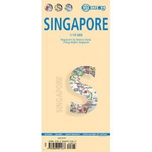 Singapur (Singapore) 1:14t mapa Borch