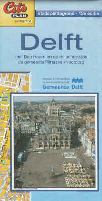 Delft plán města a okolí CITOPLAN