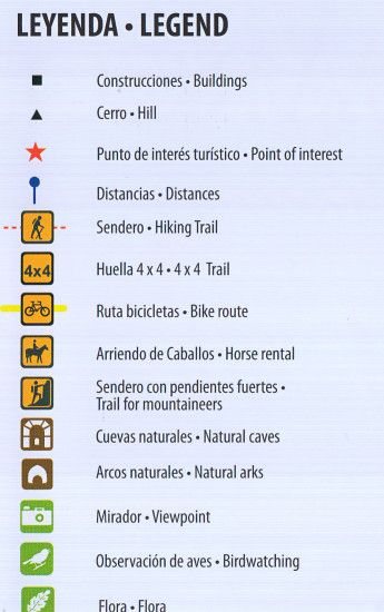 detail Chile - Costa del Maule 1:15t/180t turistická mapa COMPASS