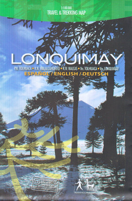 Chile - Lonquimay 1:100t turistická mapa COMPASS