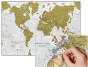 náhled Stírací mapa světa 84x60 cm Maps International