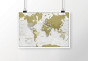 náhled Stírací mapa světa 84x60 cm Maps International