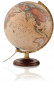 náhled Globus Antique ořech/kov 30cm