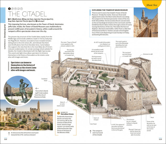detail Jerusalem, Israel 2019 průvodce EWTG
