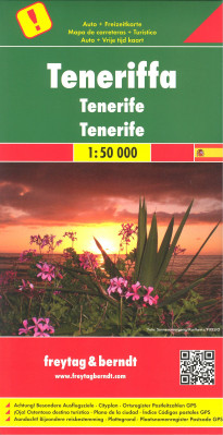 Tenerife 1:50 000 turistická mapa FB