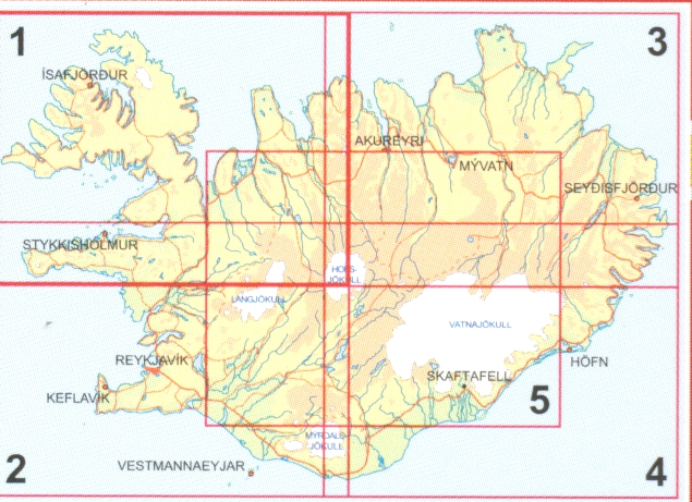 detail Island Severozápad #1 1:250t mapa FERDAKORT