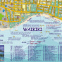 náhled Oahu 1:154t Dive mapa + Waikiki plan FRANKO´S