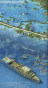 náhled Florida Keys 1:140t 3D mapa vraků FRANKO´S