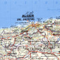 náhled Alžírsko (Algeria) 1:2,5m mapa GIZI