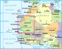 náhled Mauritánie (Mauritania) 1:1,75m mapa GIZI