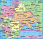 náhled Ukrajina (Ukraine) 1,2m mapa GIZI