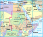 náhled Sudan & South Sudan 1:2,5m mapa GIZI