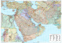 náhled Střední Východ nástěnná mapa 125x88 cm GIZI
