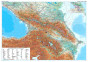 náhled Kavkaz (Caucasus) nást. mapa 117x83 cm GIZI