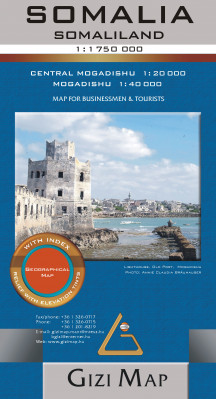 Somálsko (Somalia) 1:1,75m mapa GIZI