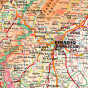 náhled Sýrie & Libanon (Syria & Lebanon) 1:750t mapa GIZI