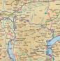 náhled Lake District (Británie) 1:100t mapa 15 cyklo okruhů GE