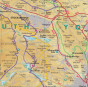 náhled Peak District (Británie) 1:100t mapa 16 cyklo okruhů GE