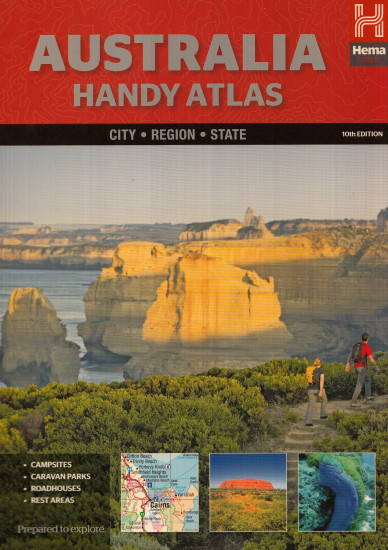 detail Australia Handy Atlas HEMA
