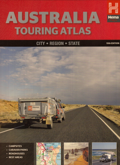 detail Australia Touring Atlas HEMA
