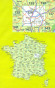 náhled IGN 136 Dijon, Chalon-Sur-Saone 1:100t mapa IGN