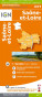 náhled Saône-et-Loire departement 1:150.000 mapa IGN