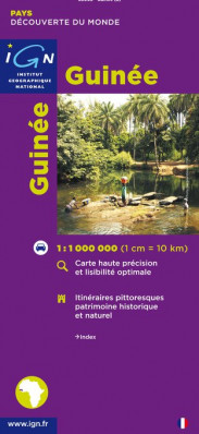 Guinea 1:1.000.000 mapa IGN