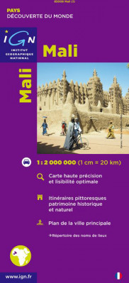 Mali 1:2.000.000 mapa IGN
