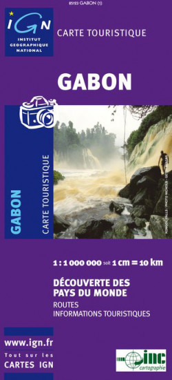 detail Gabon 1:1.000.000 mapa IGN