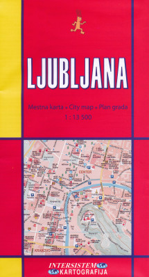 Ljubljana 1:13.500 plán města IS
