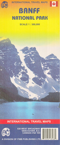 Banff National Park 1:300t mapa ITM