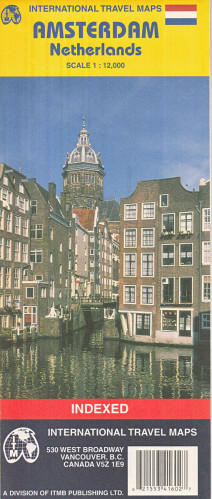 Amsterodam (Amsterdam) 1:12t mapa ITM