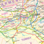 náhled Arménie & Ázerbajdžán (Armenia & Azerbaijan) 1:650t mapa ITM