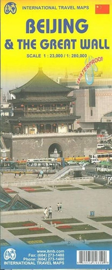 detail Beijing (Peking) 1:23t & the Great Wall 280t mapa ITMB
