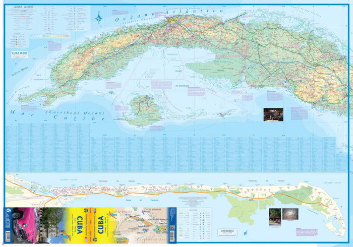 detail Kuba (Cuba) 1:600t mapa ITM