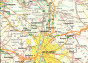 náhled Maďarsko (Hungary) 1:400t mapa ITM
