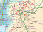 náhled Jordán & Sýrie (Jordan & Syria) 1:610t/1:740t mapa ITM