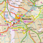 náhled Keňa (Kenya) 1:920t mapa ITM