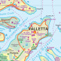 náhled Malta & Gozo 1:28,5t mapa ITM