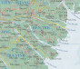 náhled Delta Mekongu & Vietnam jih (Mekong Delta & Southern Vietnam) 1:500t mapa ITM