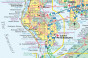 náhled Orlando & Florida střed (Orlando & Central Florida) 1:12,5t mapa ITM
