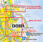 náhled Katar & Doha město (Qatar & Doha City) 1:12,5t/300t mapa ITM