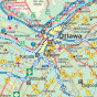 náhled Toronto & Jižní Ontário(Toronto & Southern Ontario) 1:12,5t/1:800t mapa ITM