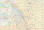 náhled Britská Kolumbie Jih, Alberta 1:850.000 cestovní mapa ITMB