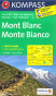 náhled Mont Blanc 1:50t mapa KOMPASS #85