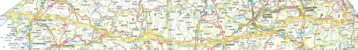 detail Svatojakubská stezka 1:100t mapa KOMPASS #133