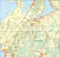 náhled Dalmátské pobřeží Jih 1:100t mapa #2903 KOMPASS