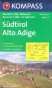 náhled Jižní Tyrolsko (Südtirol), Alto Adige set 4 map #699 KOMPASS